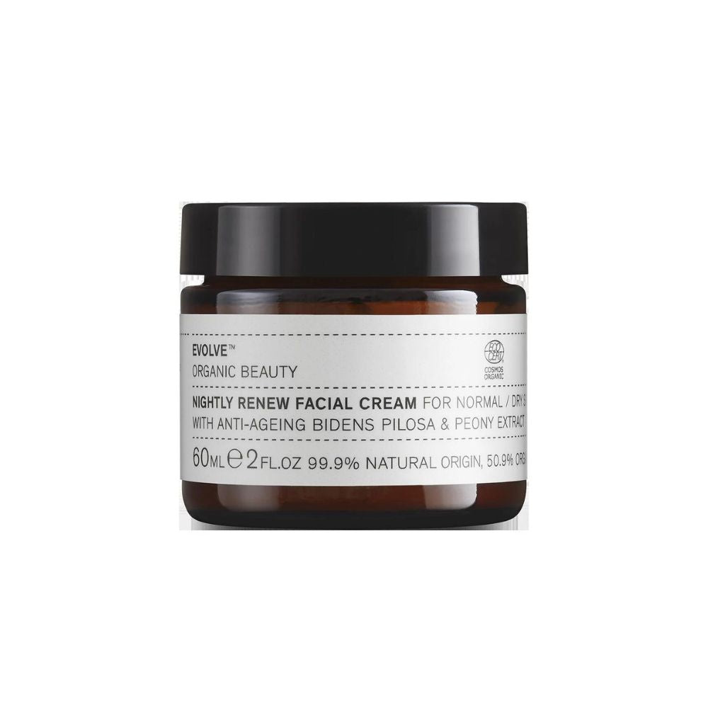 Evolve Organic Beauty - Nightly Renew Facial Cream 60ml