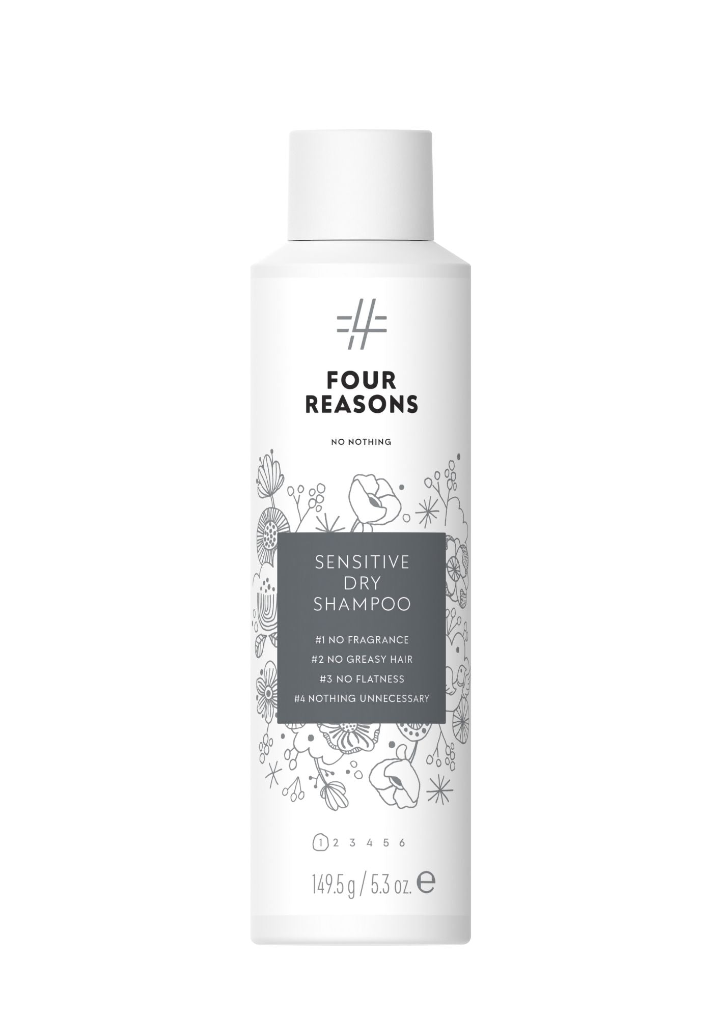 Four Reasons - Sensitive Dry Shampoo 250 ml