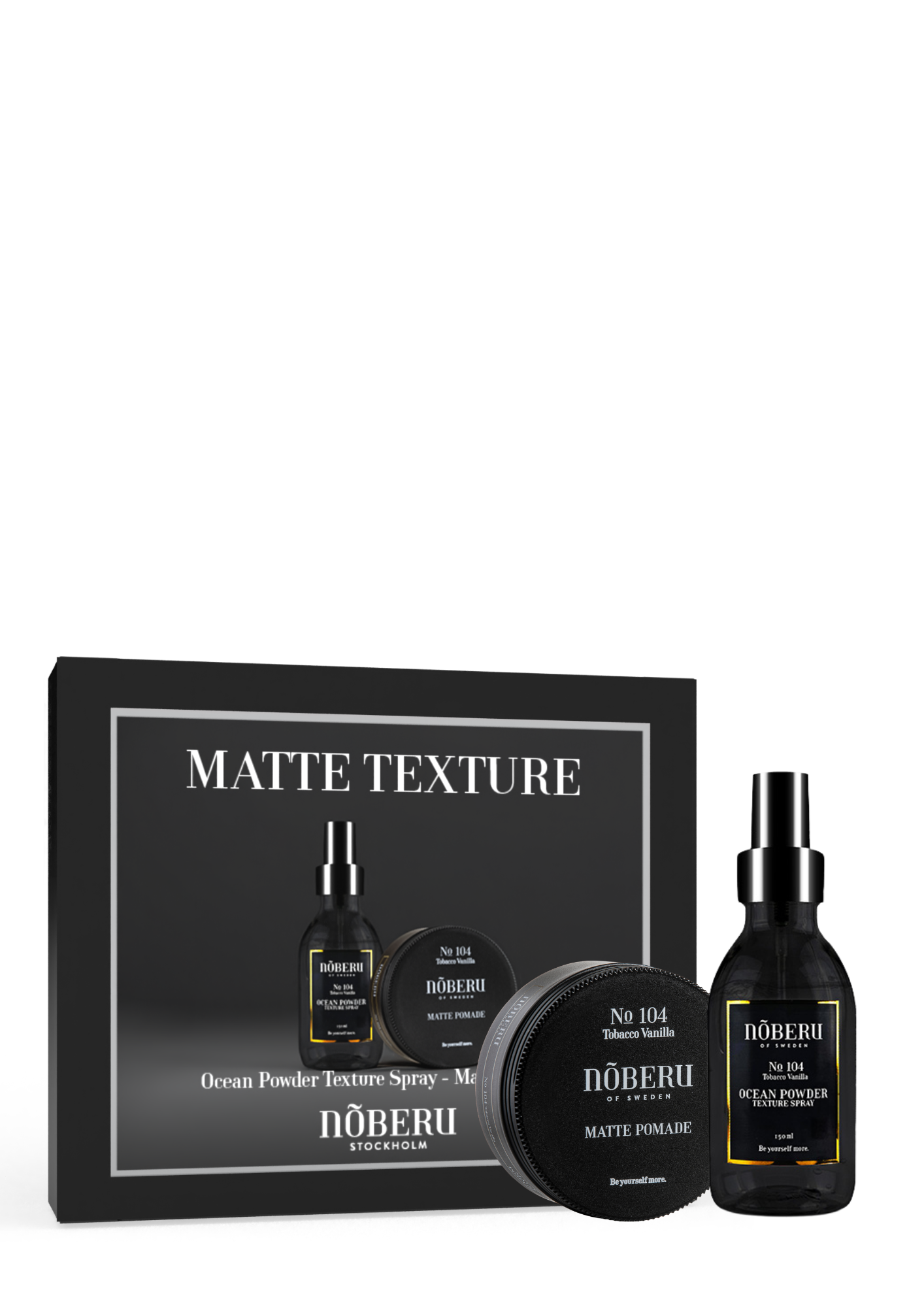 Nõberu of Sweden - Matte Texture lahjapakkaus
