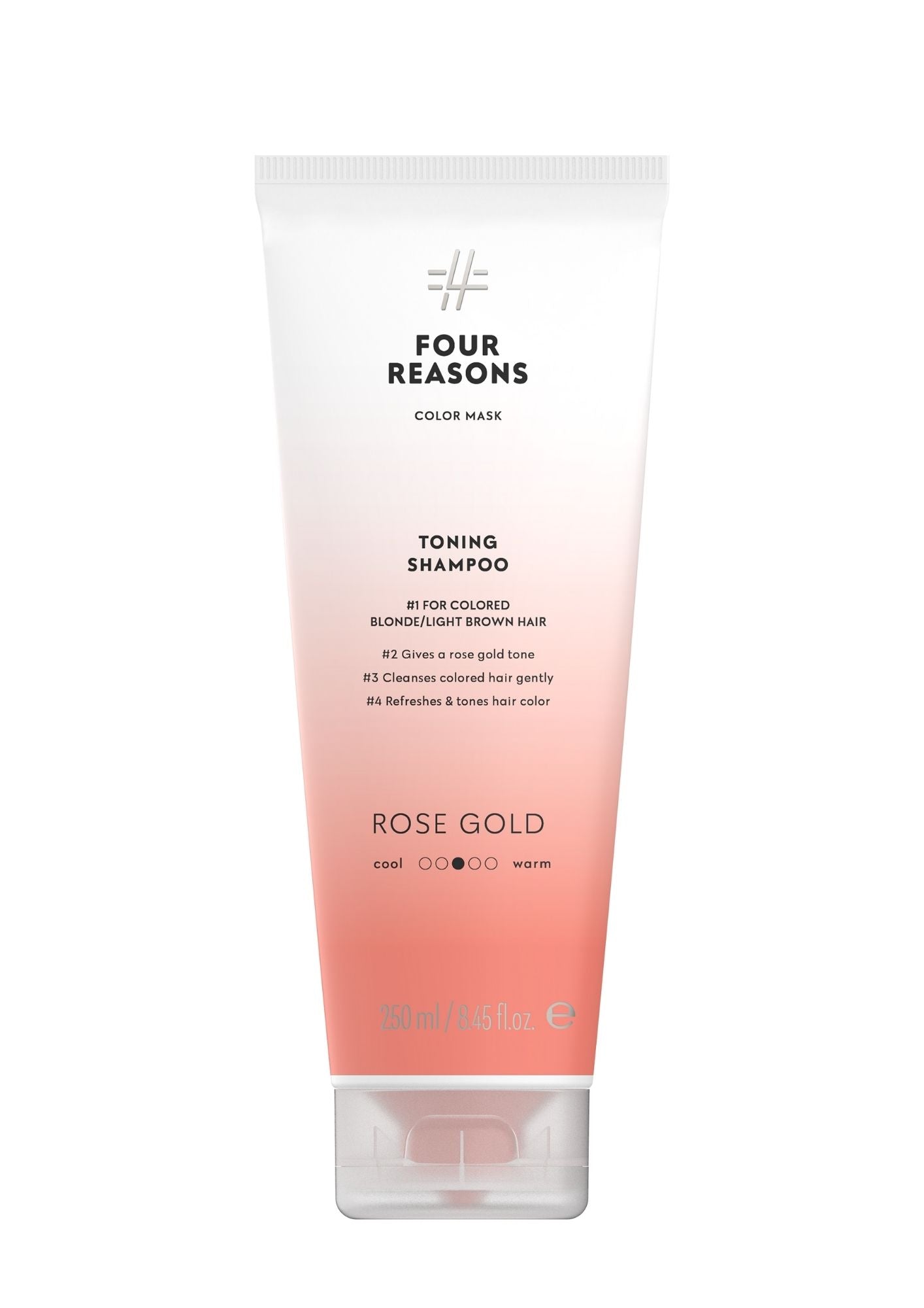 Four Reasons - Color Mask Shampoo Rose Gold 250 ml